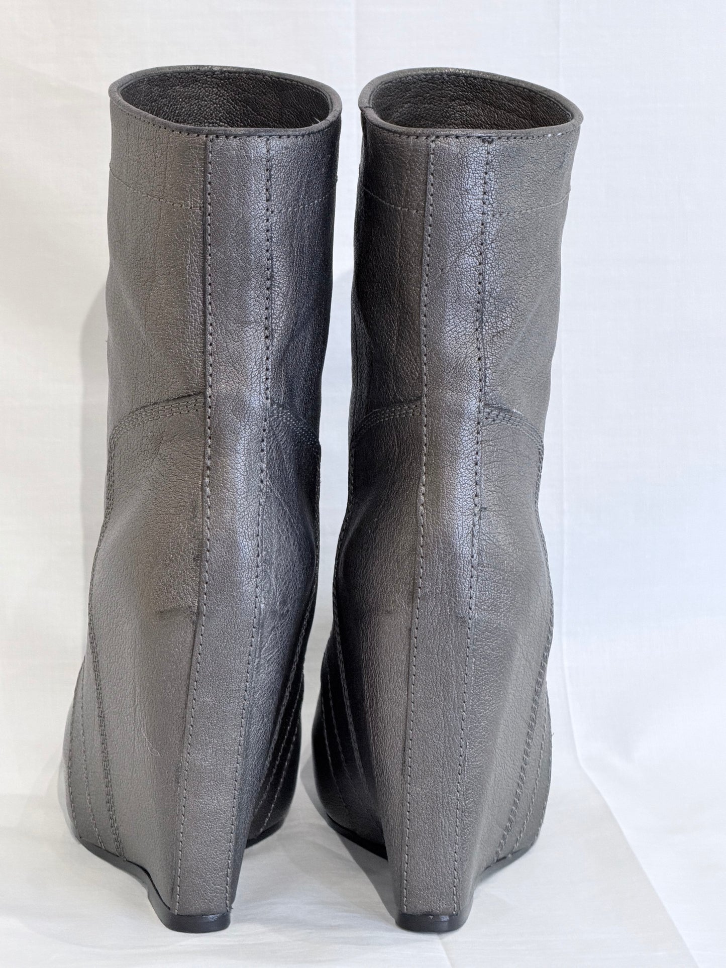 Rick Owens Mid Wedge Boot