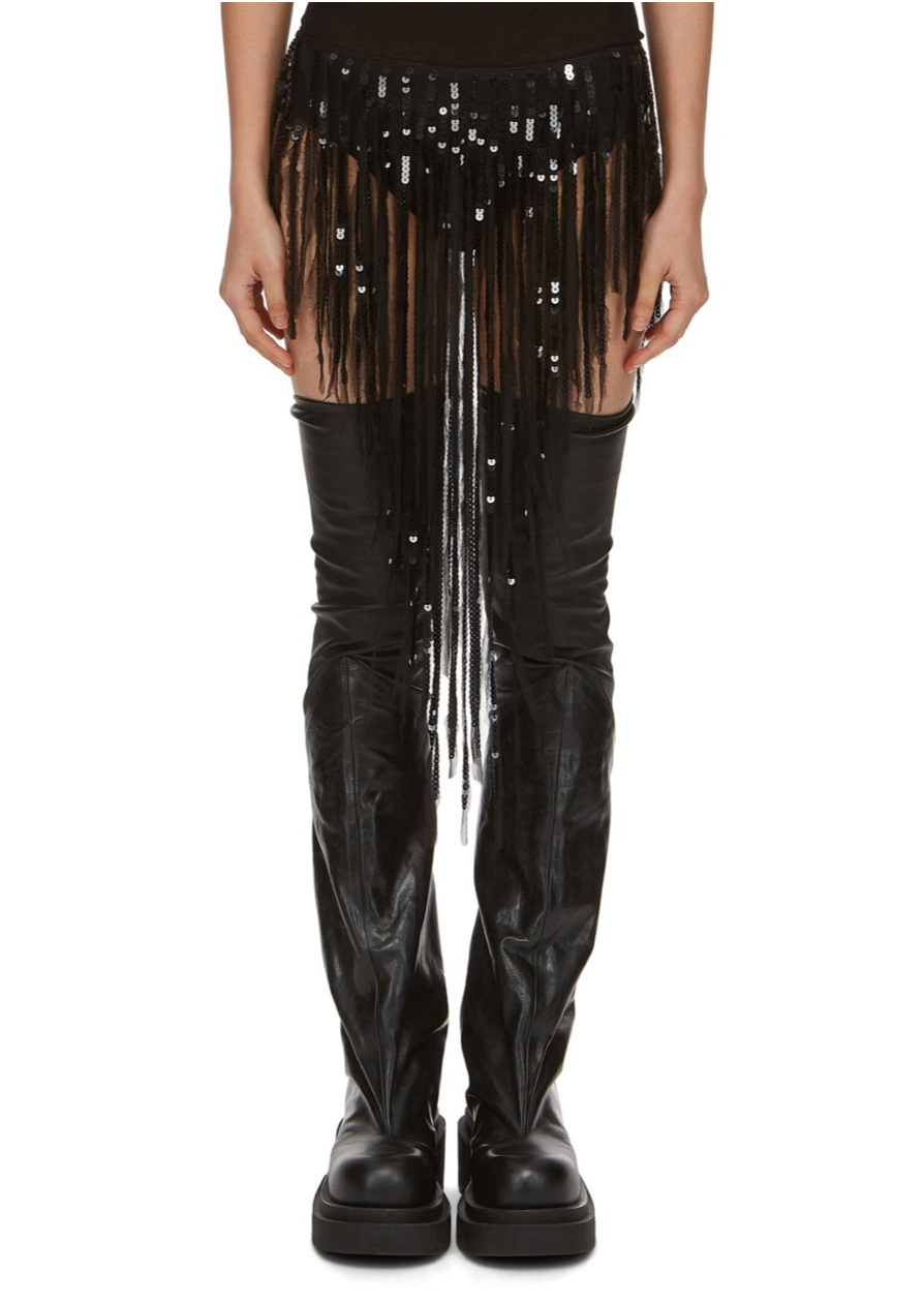 LUXOR FRINGED PANTY / SKIRT