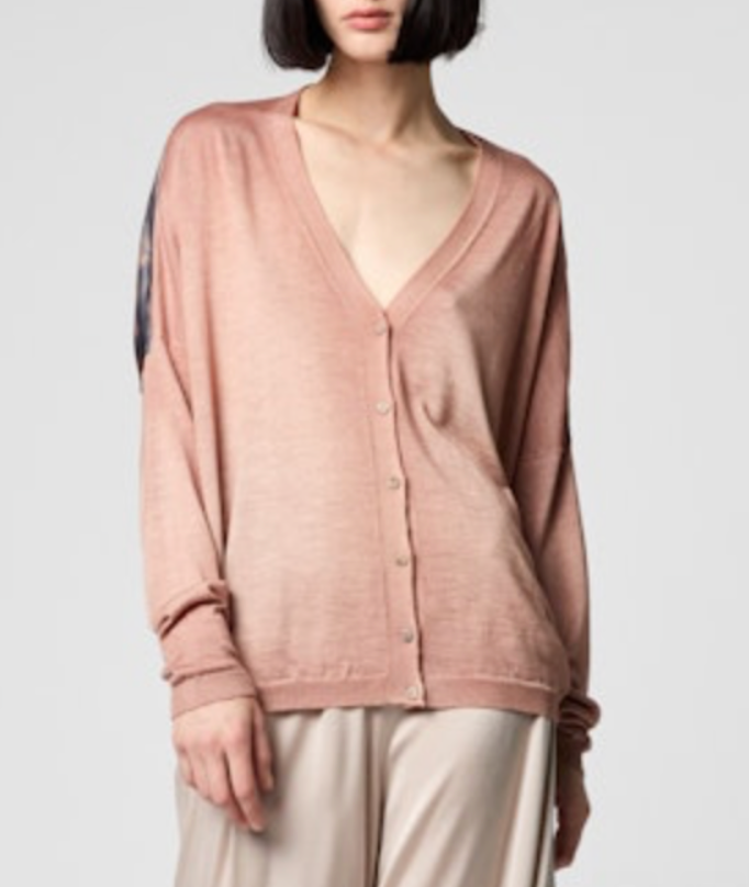 Silk Cardigan