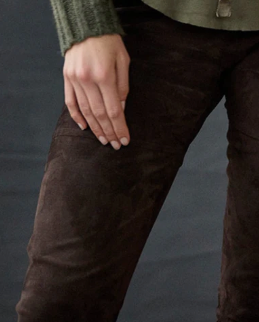 Suede Stretch Leggings