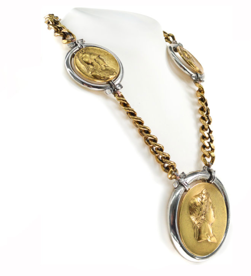 Oversized Coin Necklace