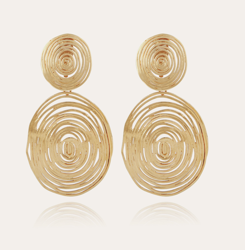 Wave earrings