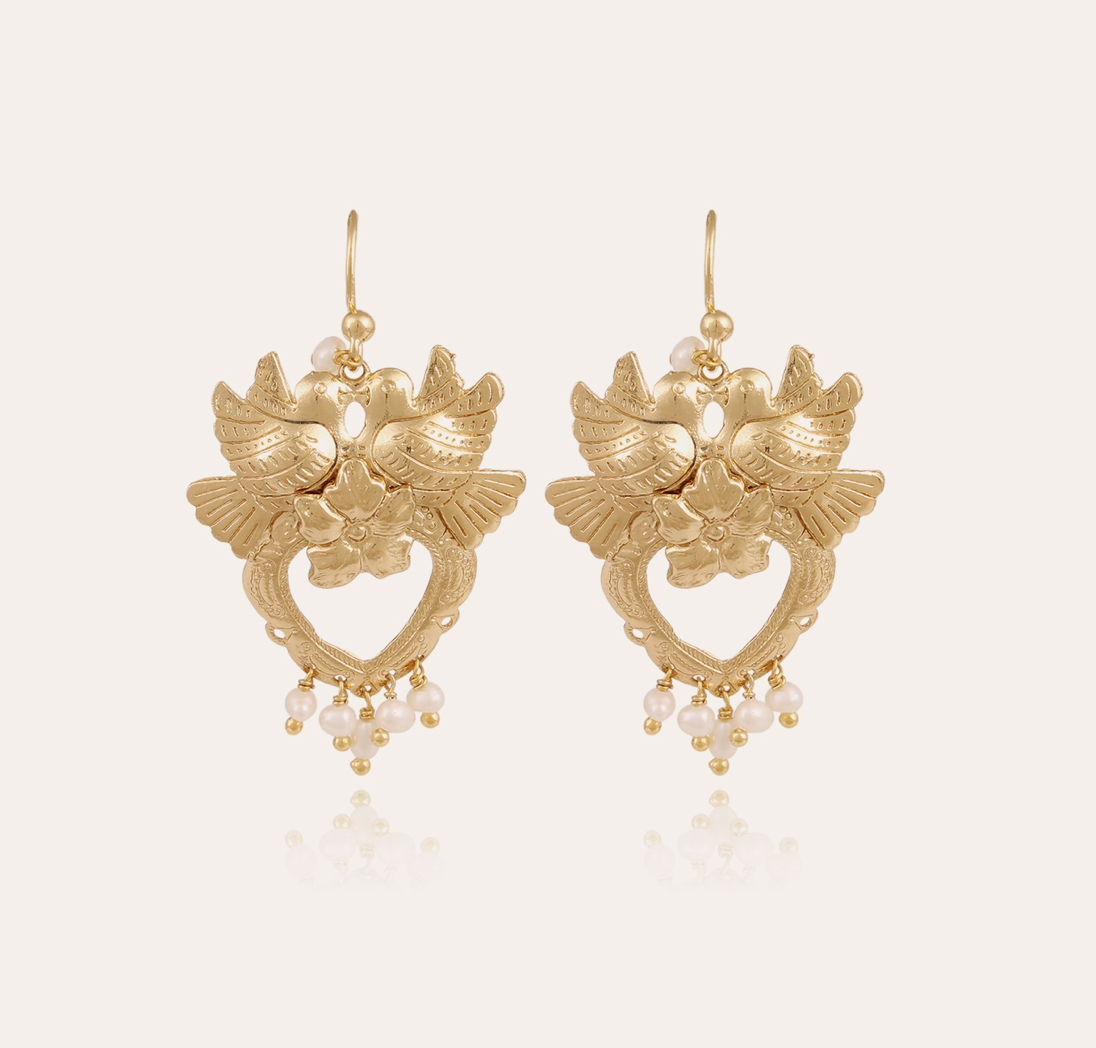 Oaxaca Heart Earrings