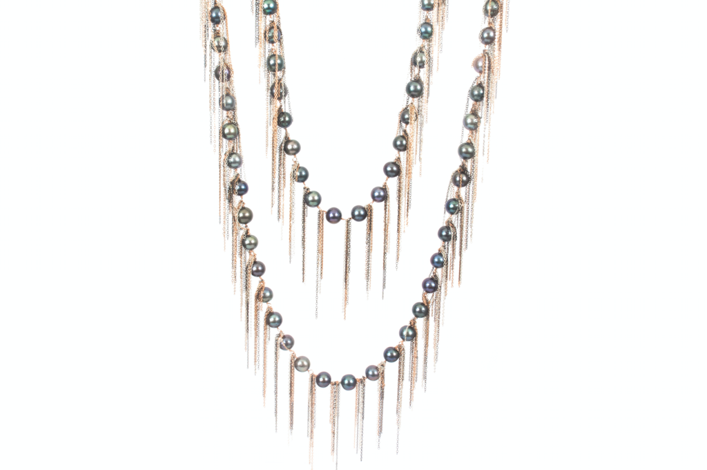 Pearl Fringe Necklace