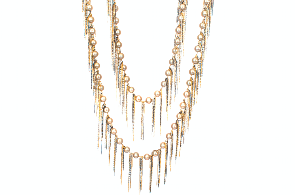 Pearl Fringe Necklace
