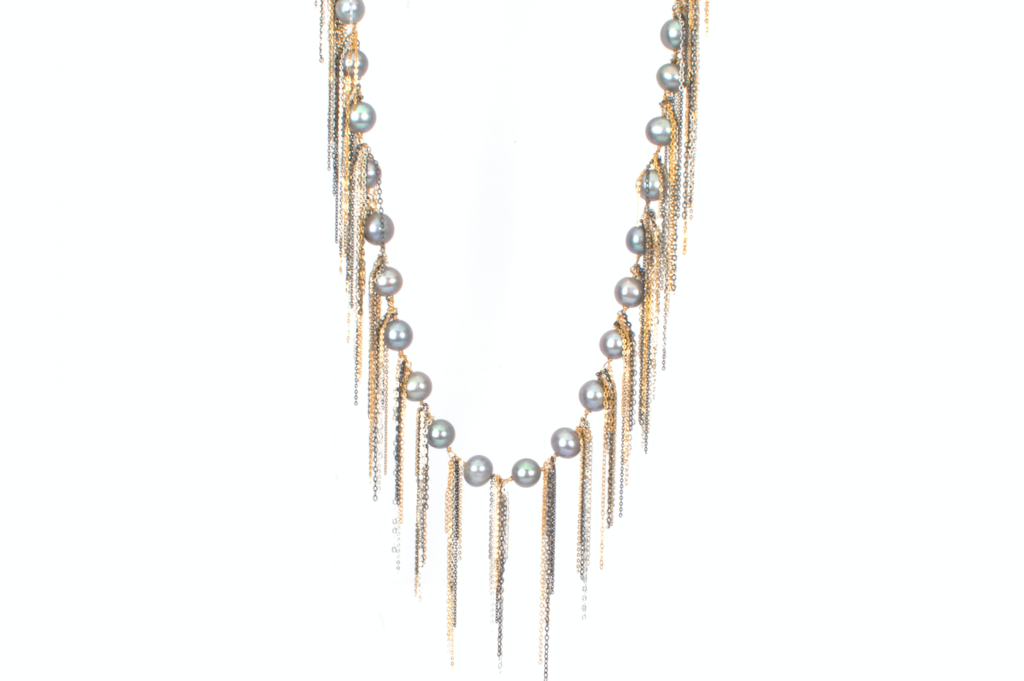 31" Pearl Fringe Necklace