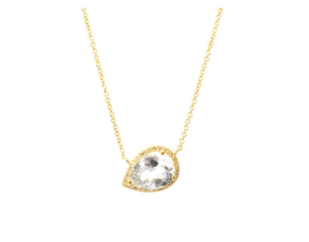 Diamond Topaz Necklace