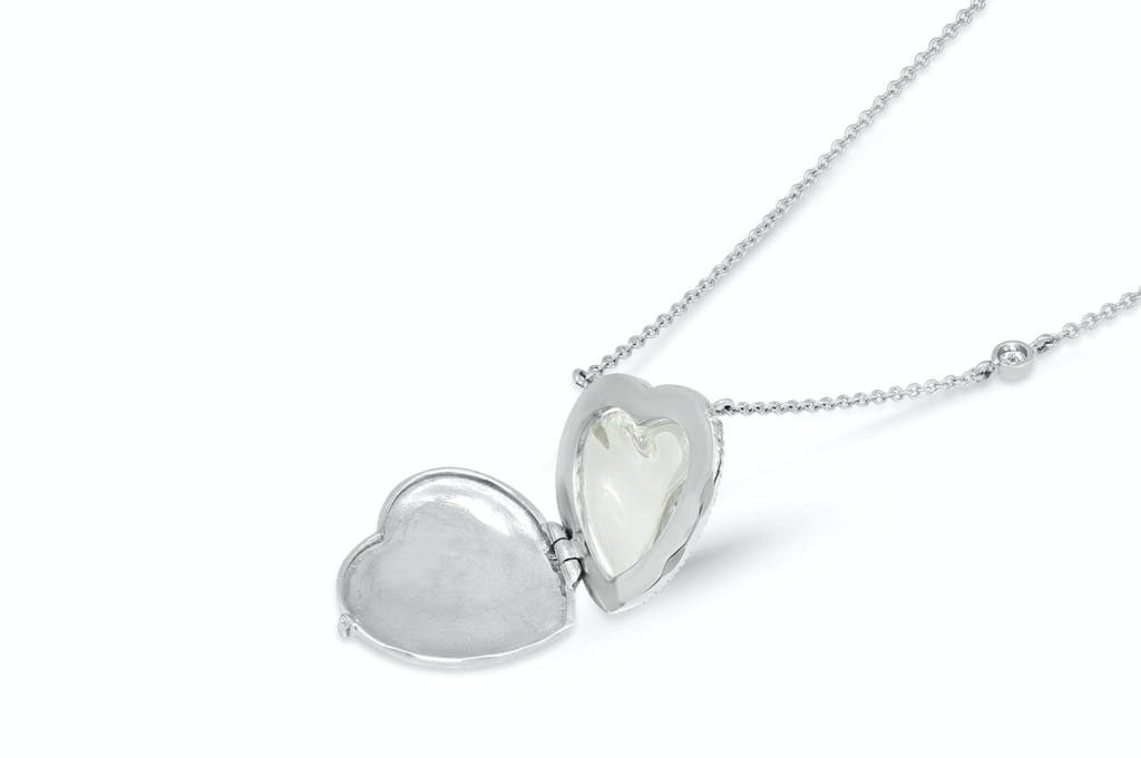 heart locket necklace