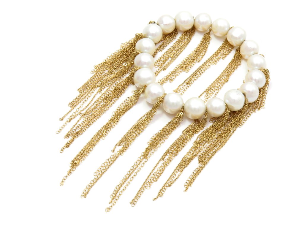 18k fringe bracelet