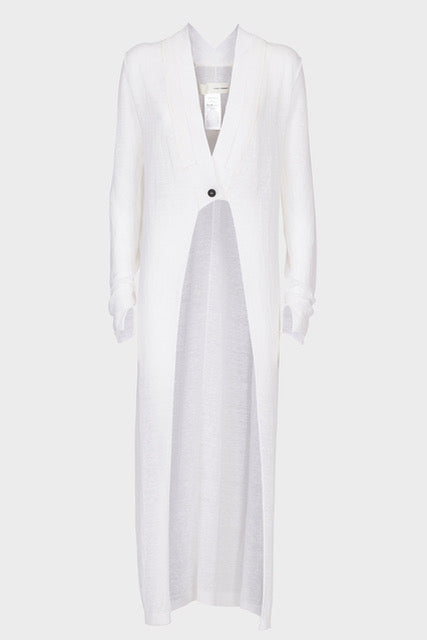 Linen One Button Cardigan