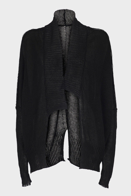 Linen knitted Open Cardigan