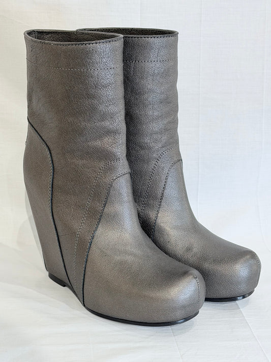 Rick Owens Mid Wedge Boot