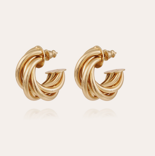 Atik Hoop Earrings