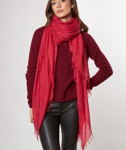 Enrica Fuschia Scarf