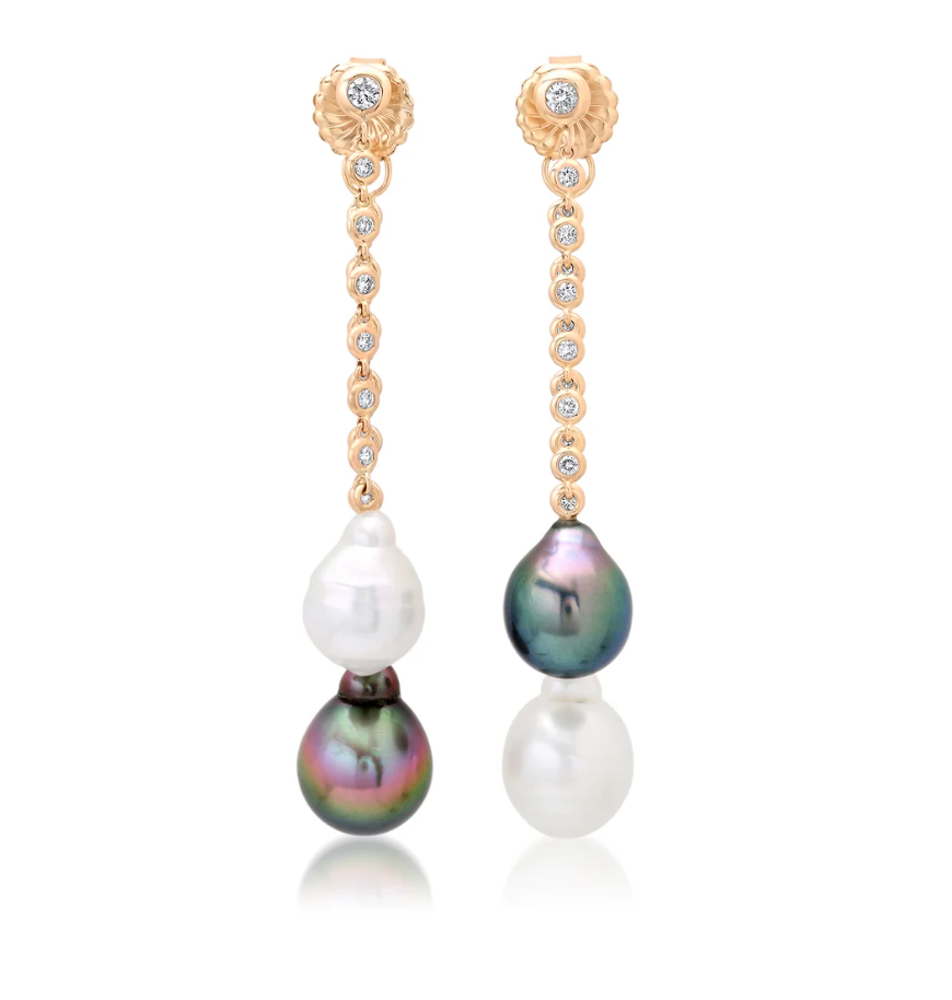 South Sea + Diamond Pearl Drops