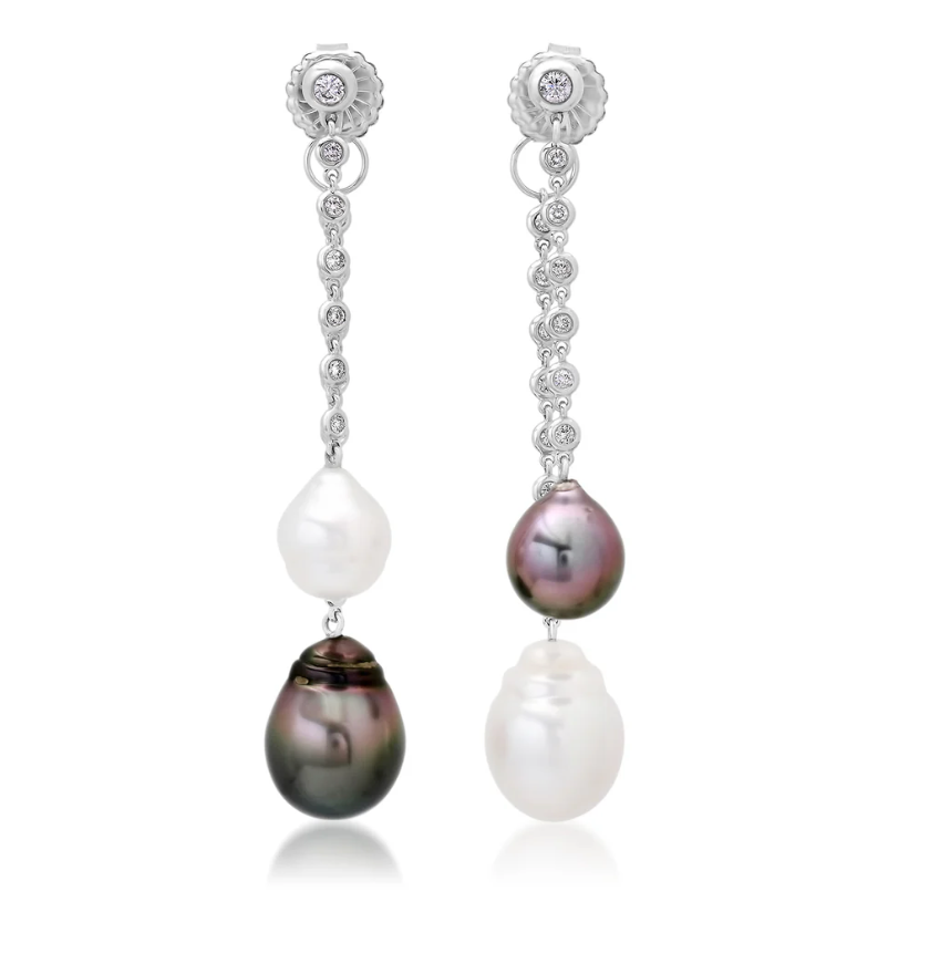 South Sea + Diamond Pearl Drops