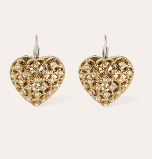 Coracao strass Earrings