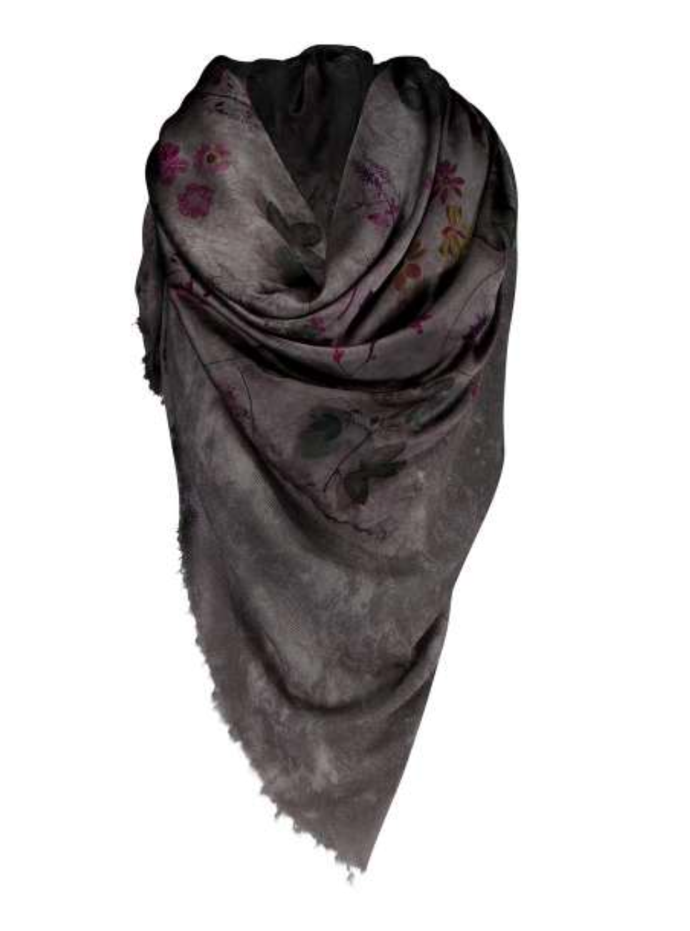 Silk Herbarium Foulard Scarf