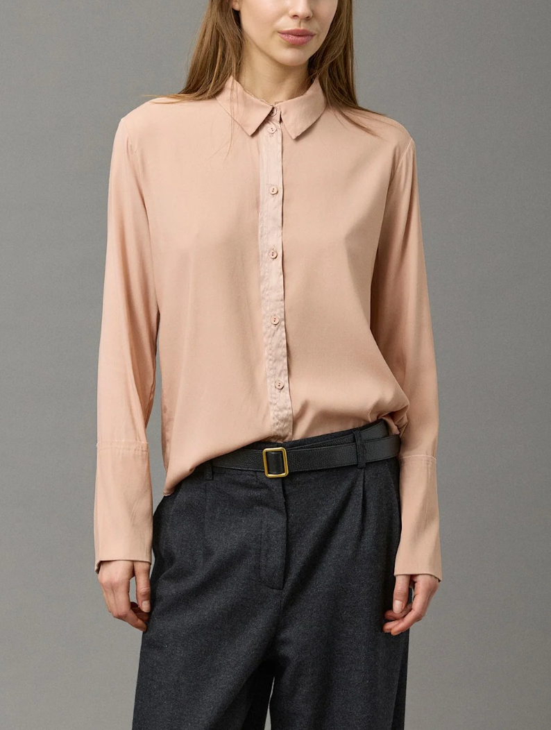 SILK SATIN SHIRT