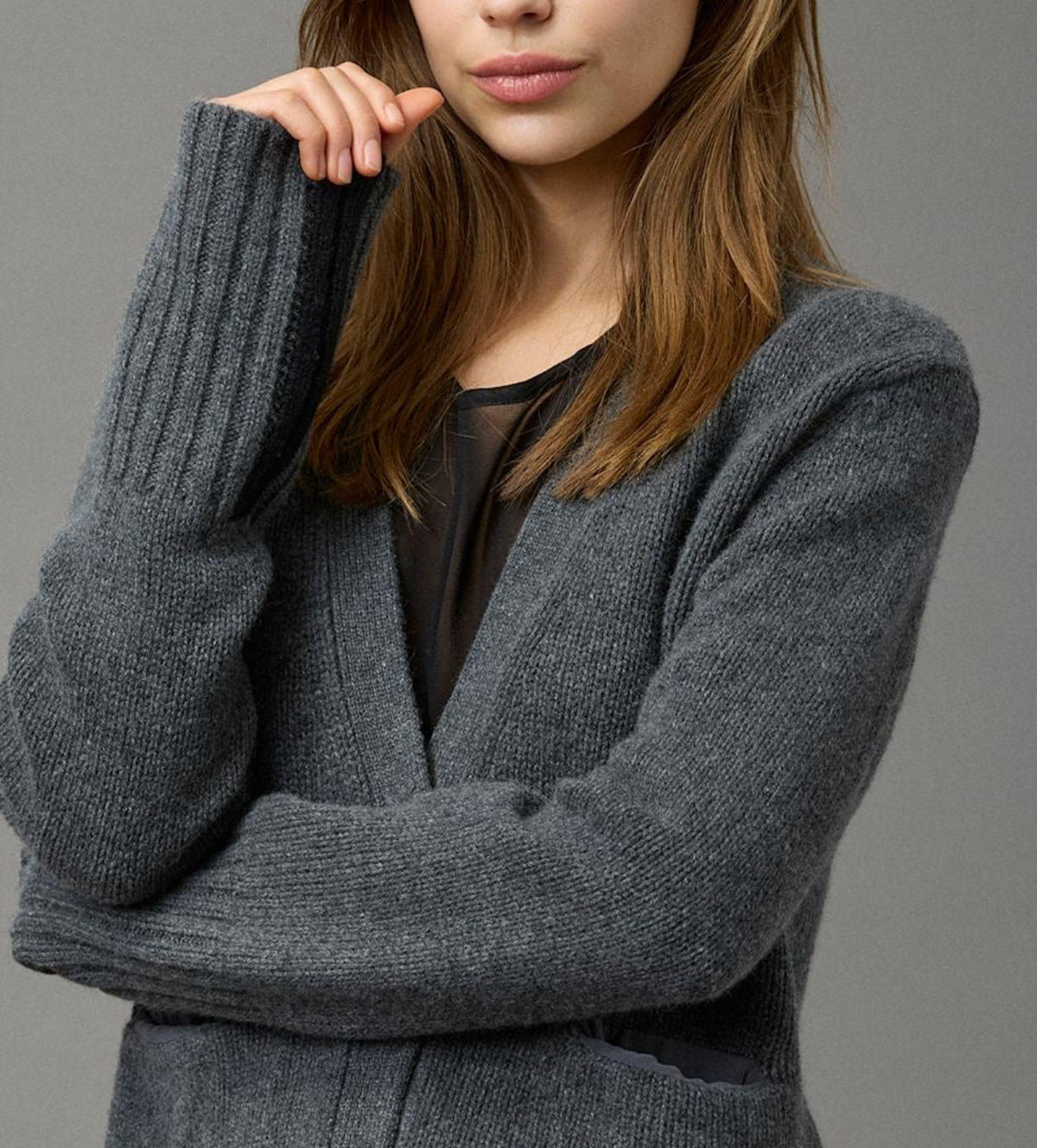3 GG CASHMERE CARDIGAN