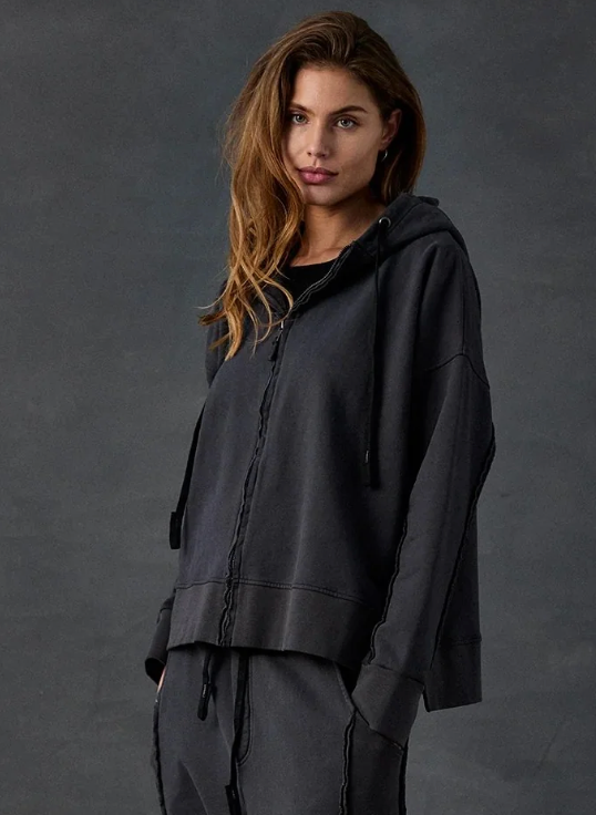 SOFT SWEAT ZIP SWEAT HOODIE