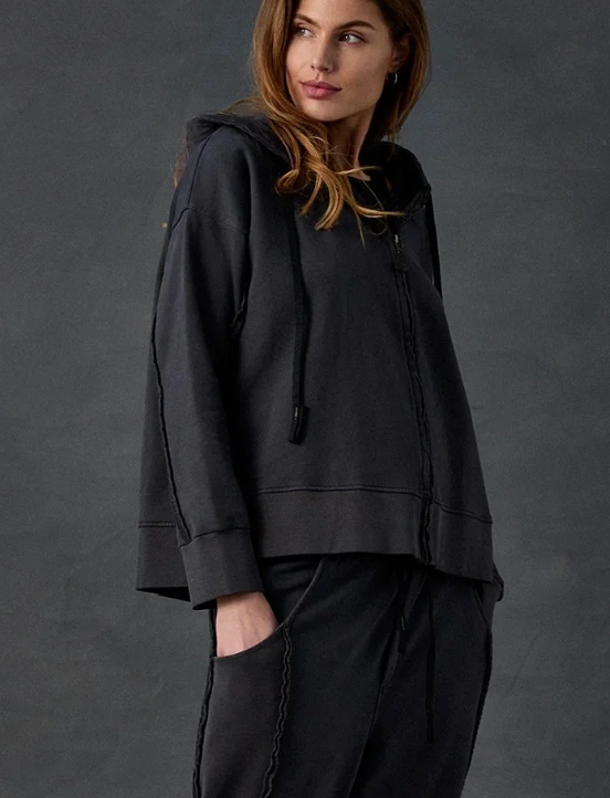 SOFT SWEAT ZIP SWEAT HOODIE