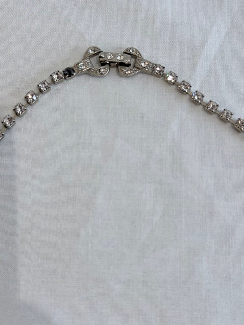 Tom Binns Pyramid Crystal Necklace
