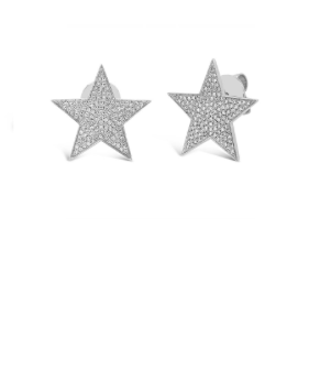 diamond star studs