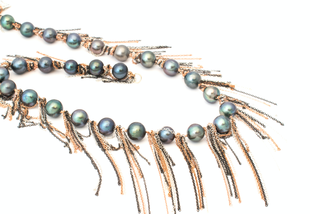Pearl Fringe Necklace